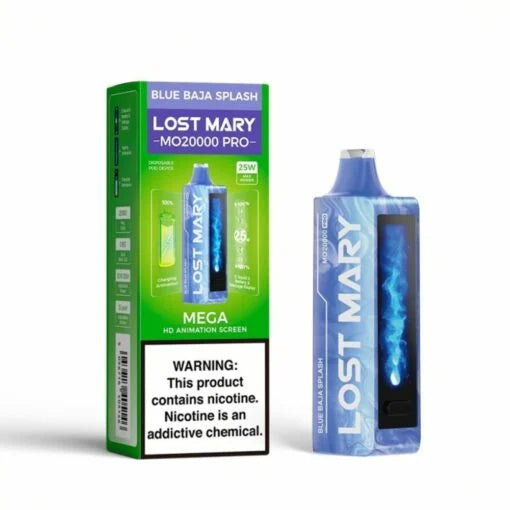 Lost Mary MO20000 Disposable Vape - 20000 Puffs Blue Baja Splash