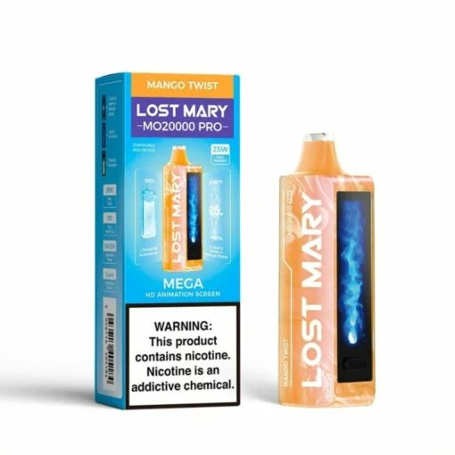 Lost Mary MO20000 Disposable Vape - 20000 Puffs Mango Twist