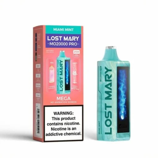 Lost Mary MO20000 Disposable Vape - 20000 Puffs Miami Mint