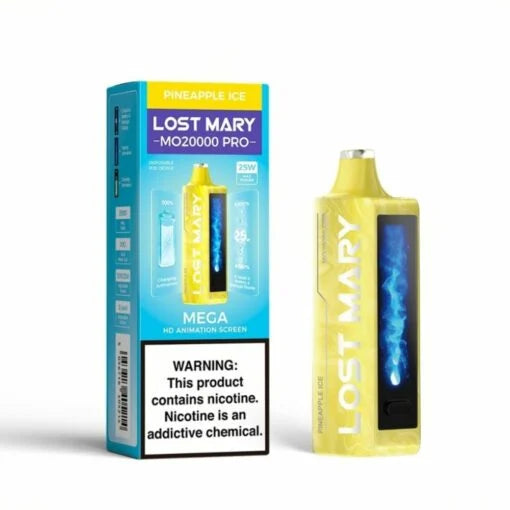 Lost Mary MO20000 Disposable Vape - 20000 Puffs Pineapple Ice