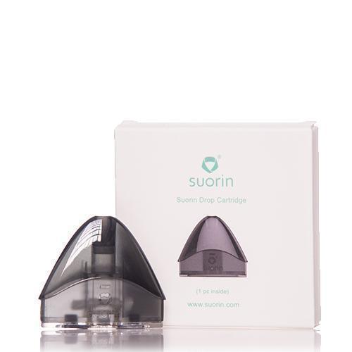 Suorin Drop Replacement Pod Cartridges Black,Clear